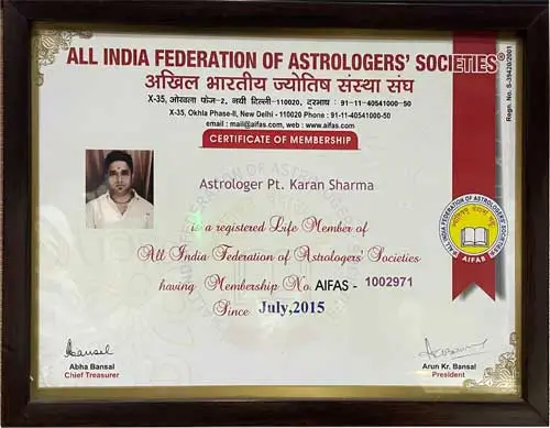 All Indian federation of Astrologers' societies